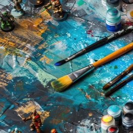 PEINTURE SUR FIGURINES - SLV 8