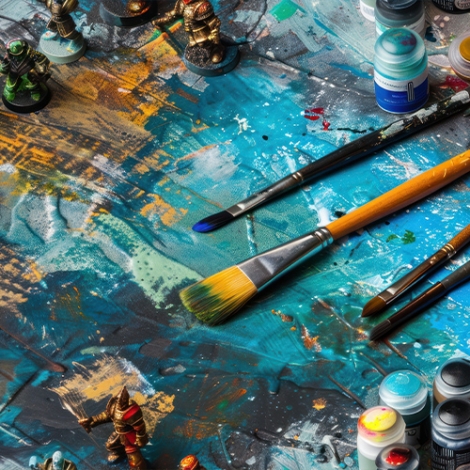 PEINTURE SUR FIGURINES - SLV 8